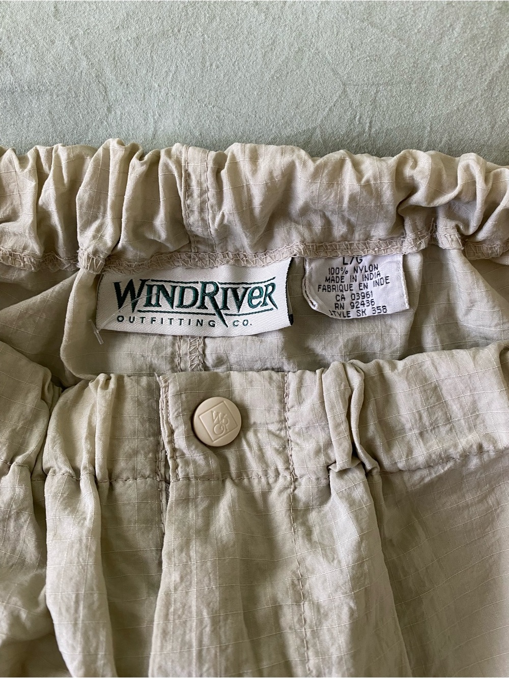 WindRiver Men's Cargo Pants in Light Tan